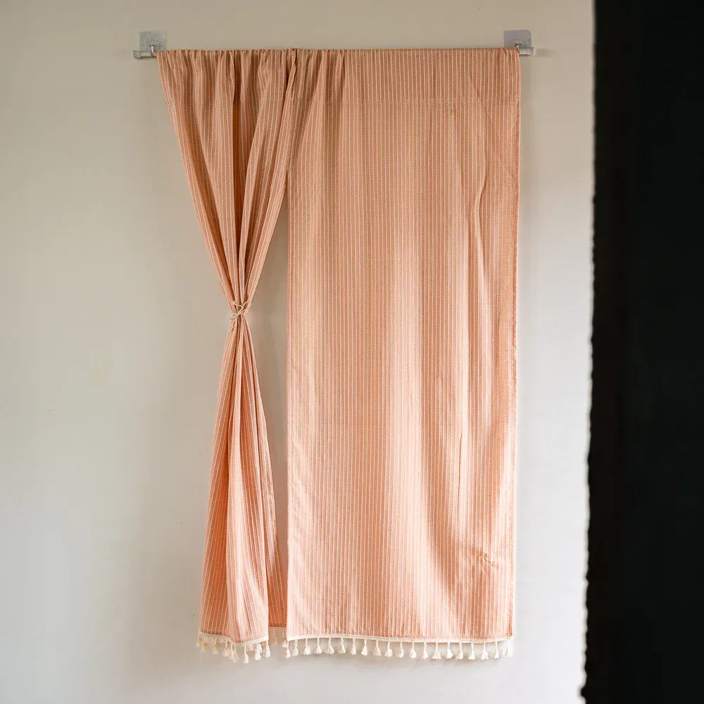 Rideaux en voile de coton Névolis