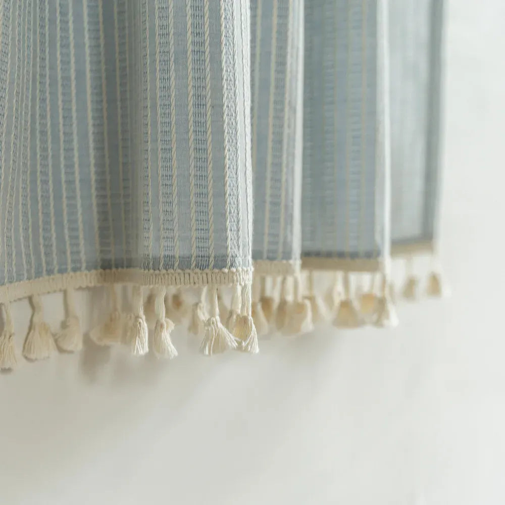 Rideaux en voile de coton Névolis