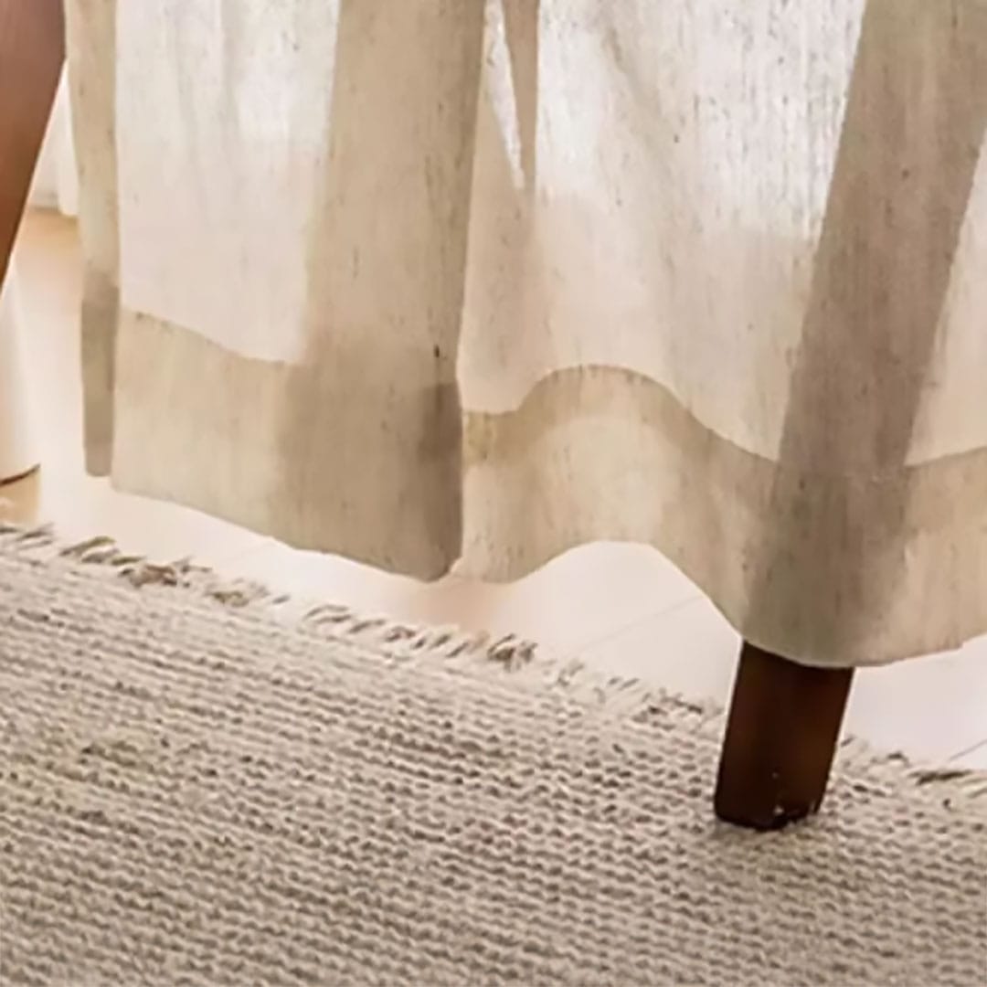 Rideau voilage beige Névolis