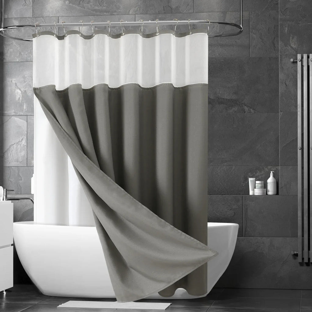 Rideau de douche lin Névolis