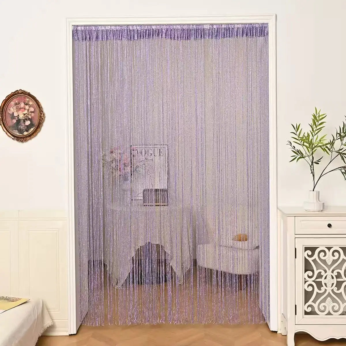 Rideau de perles pour porte Névolis