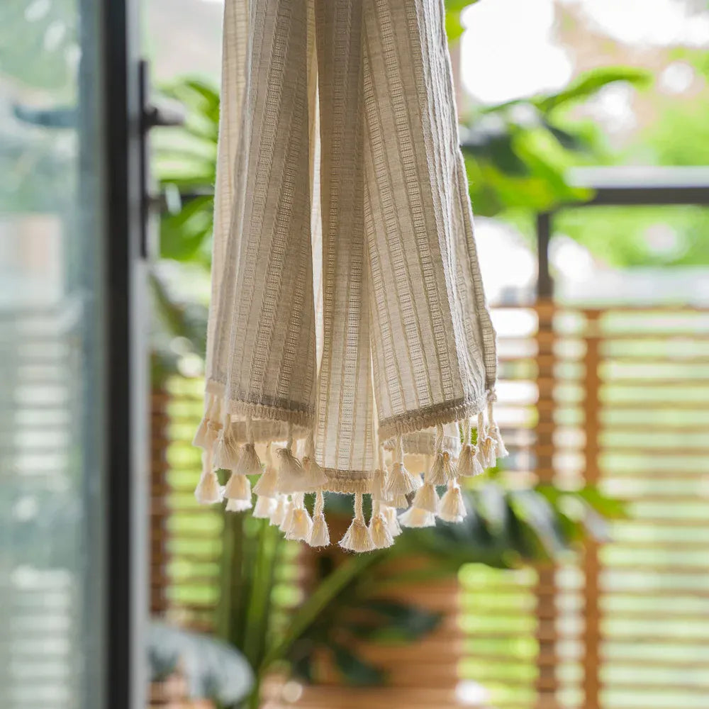 Rideaux en voile de coton Névolis