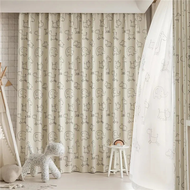 Rideau chambre bébé Névolis