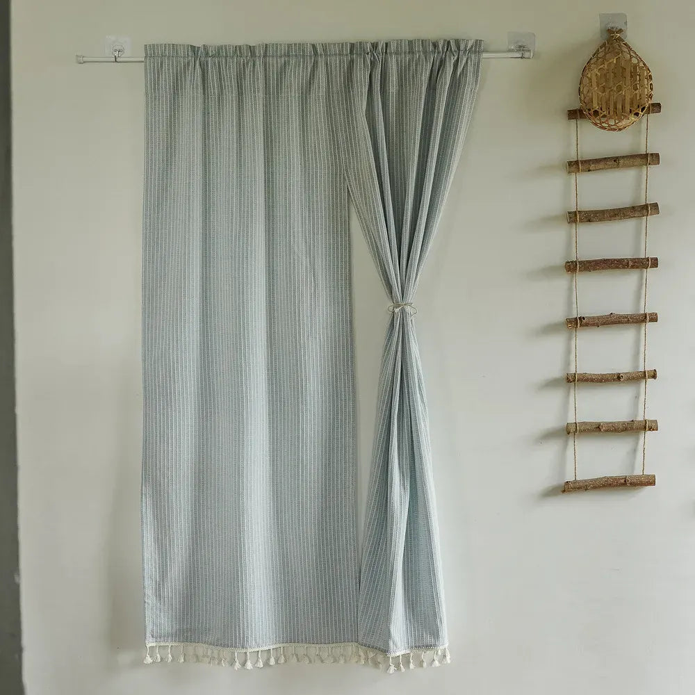 Rideaux en voile de coton Névolis