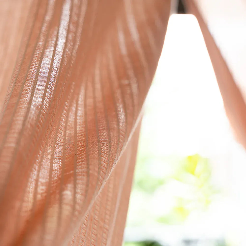 Rideaux en voile de coton Névolis