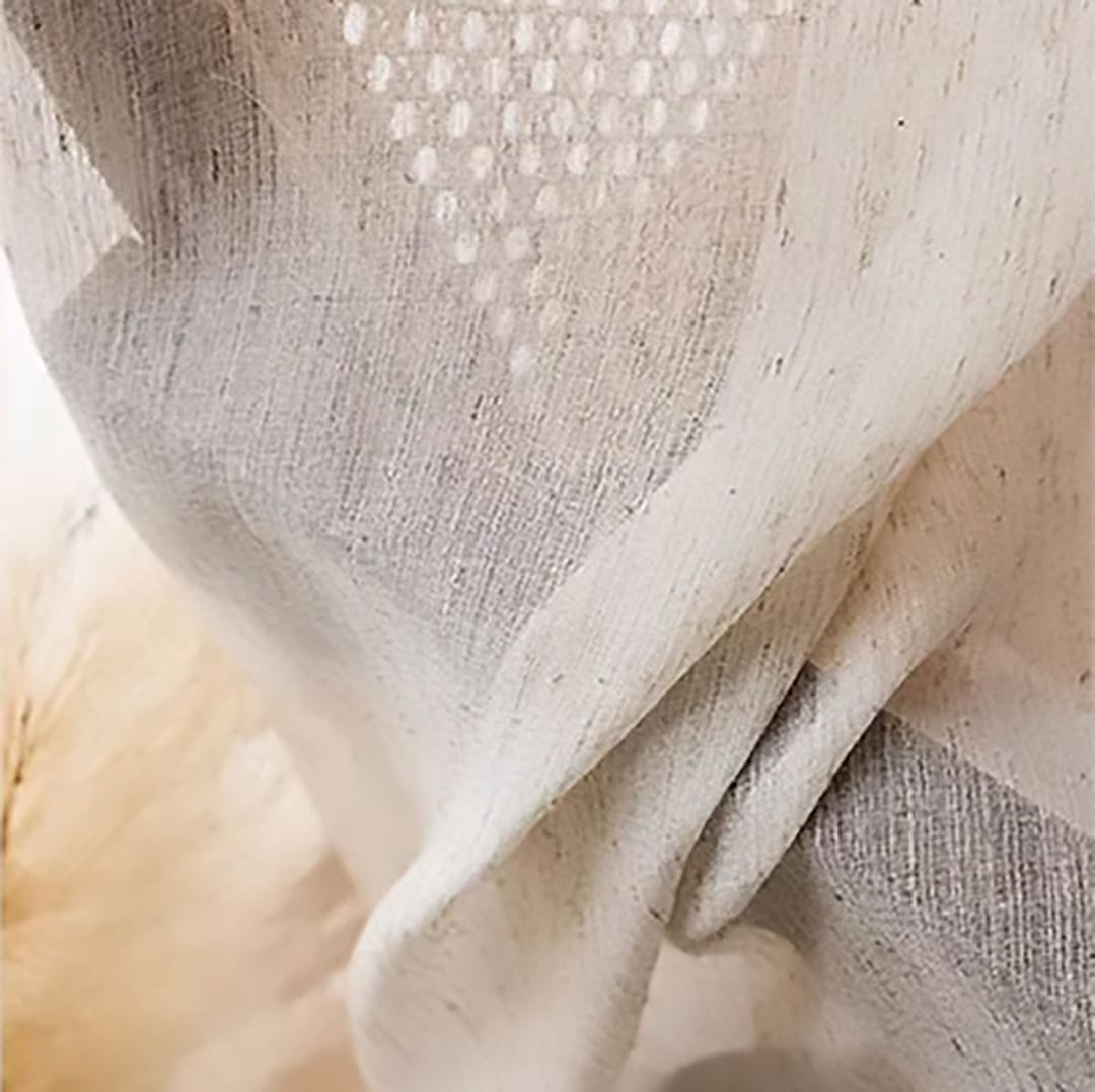 Rideau voilage beige Névolis