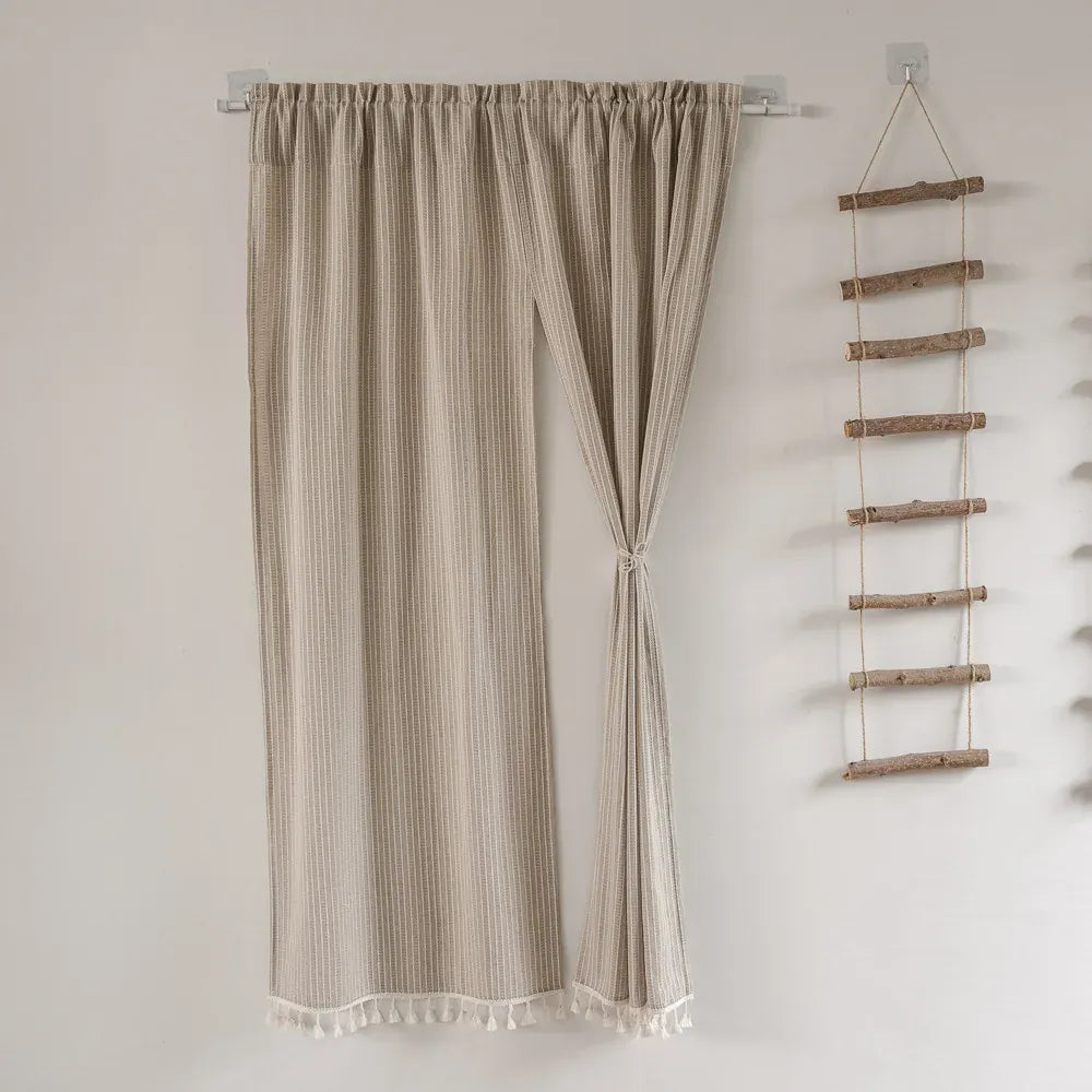 Rideaux en voile de coton Névolis