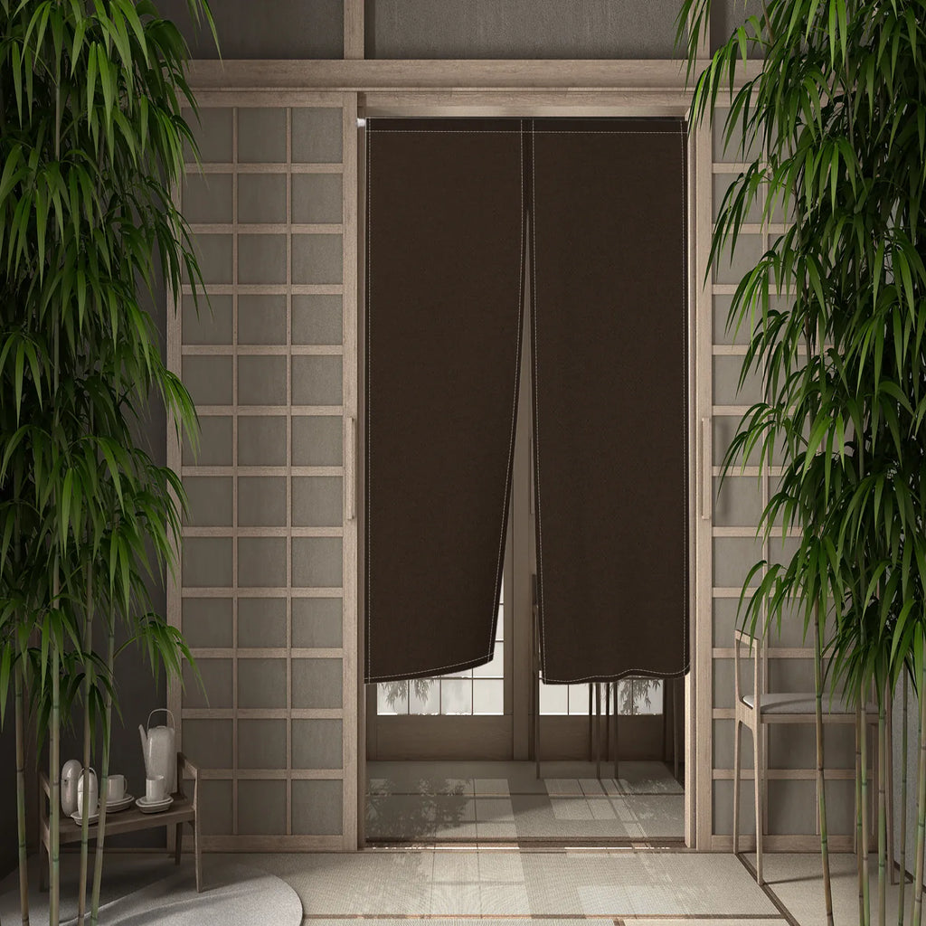 Rideau porte japonais Névolis