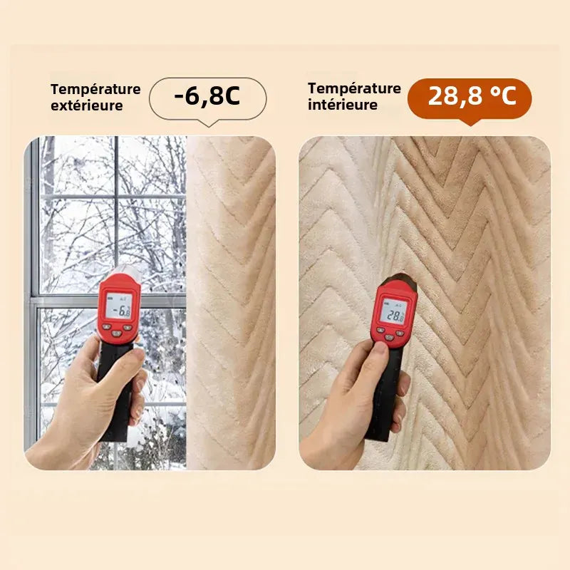 Rideau thermique anti-froid Névolis
