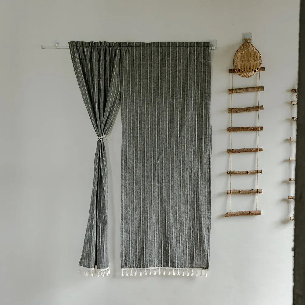 Rideaux en voile de coton Névolis