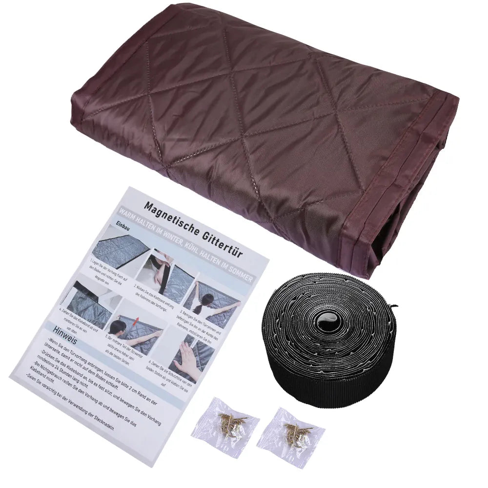 Rideau de porte isolant thermique Névolis