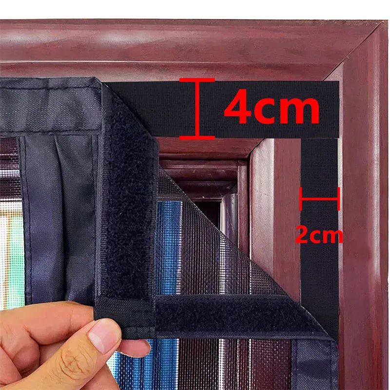 Rideau de porte extérieur moustiquaire Névolis