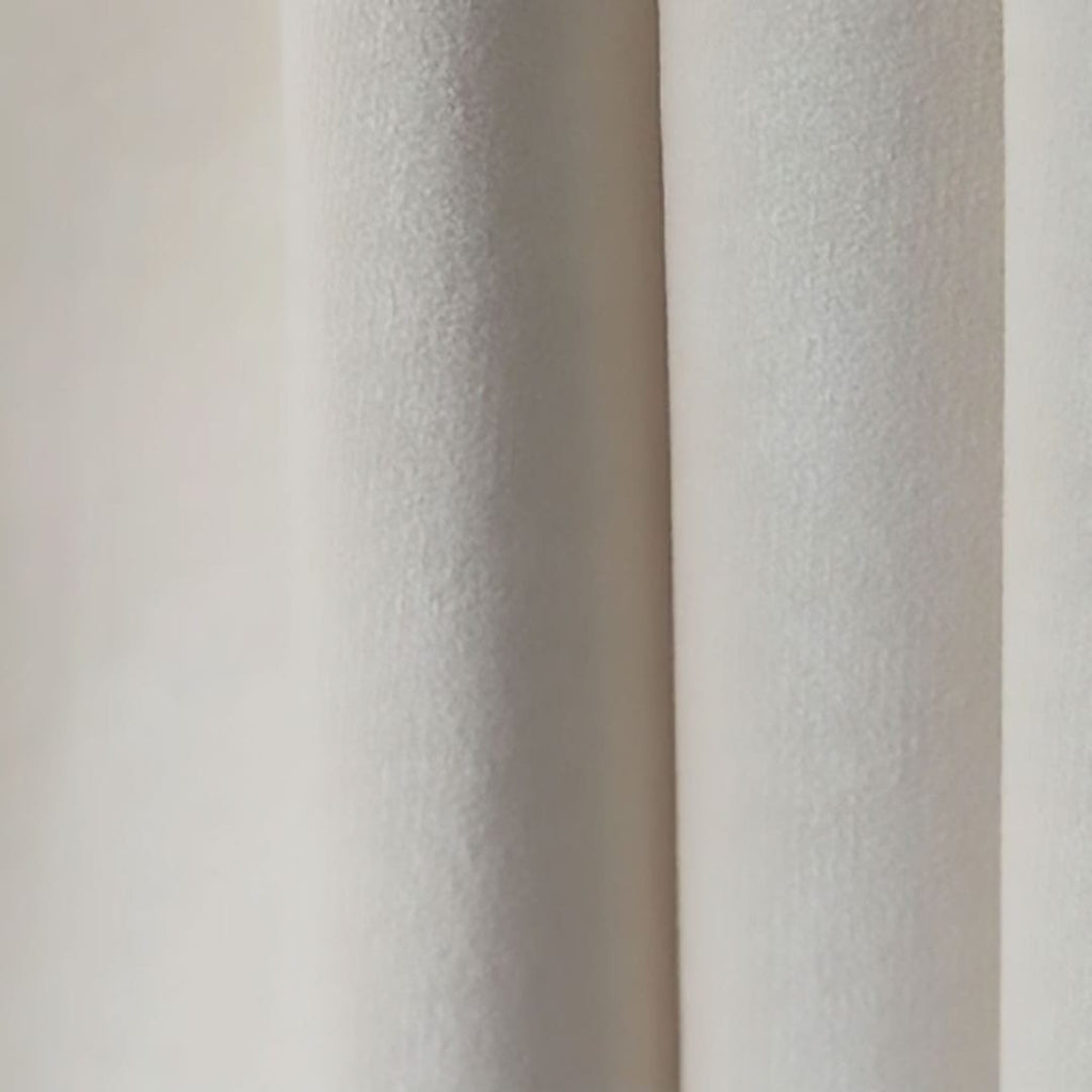 Rideau beige salon Névolis