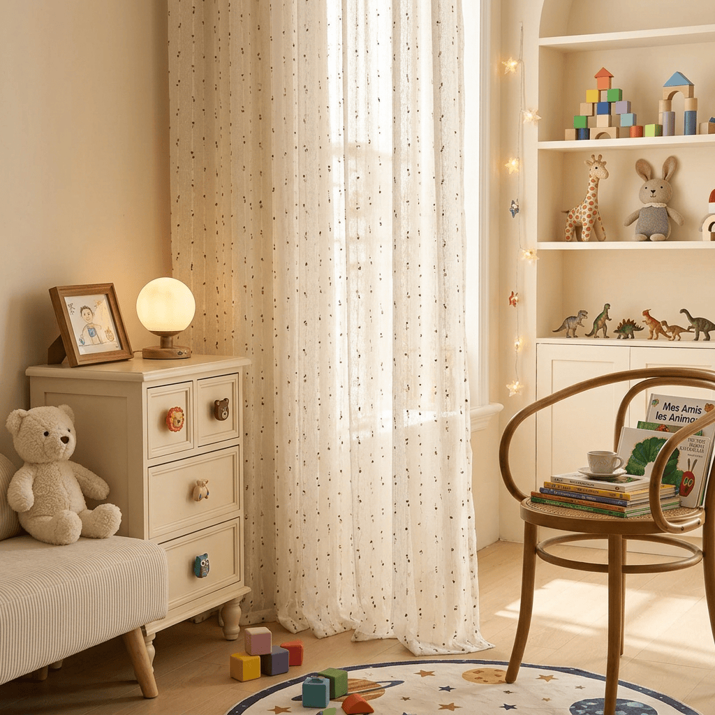 Rideau chambre enfant Névolis