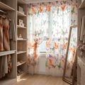 Rideau dressing chambre Névolis
