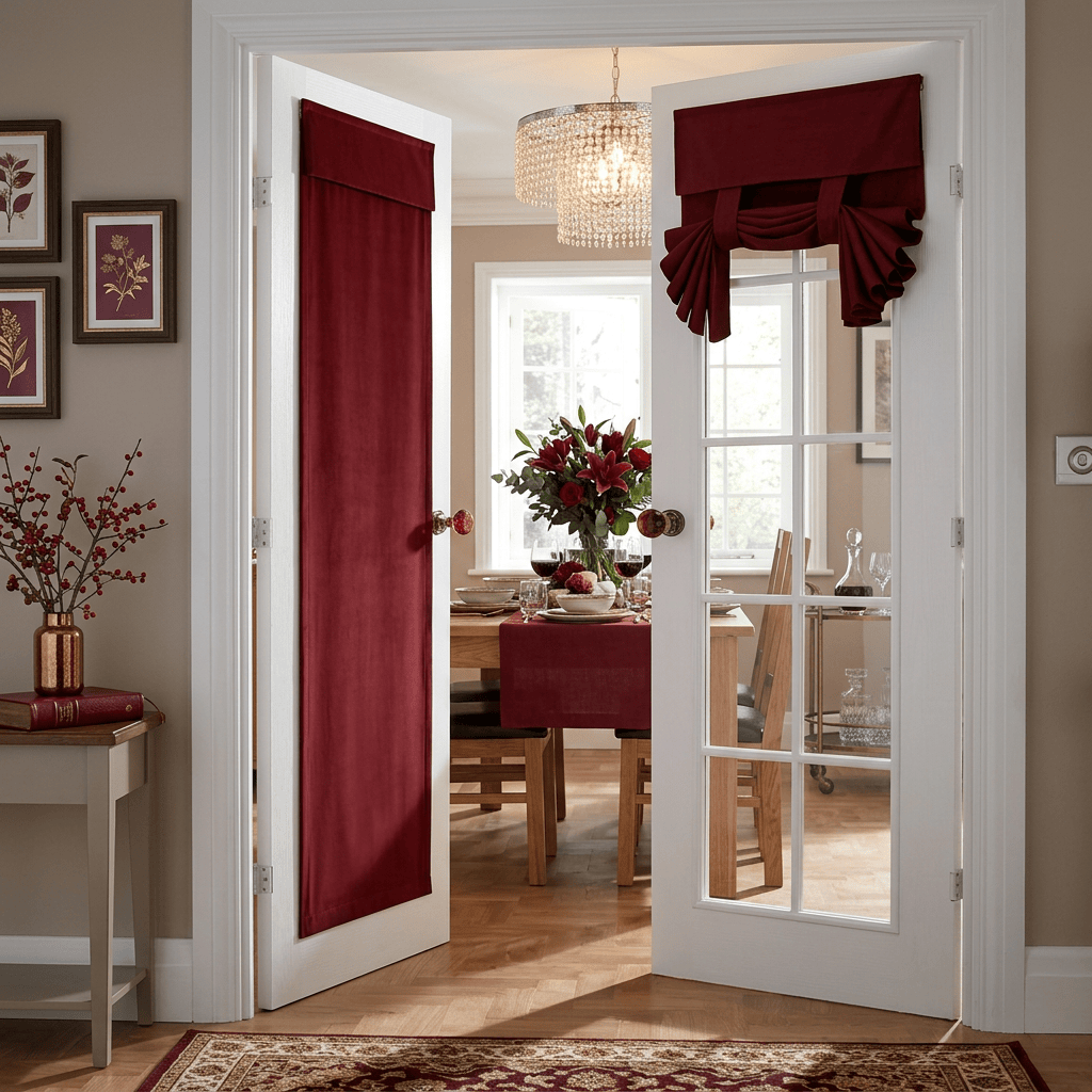 Rideau de porte d'entrée Névolis