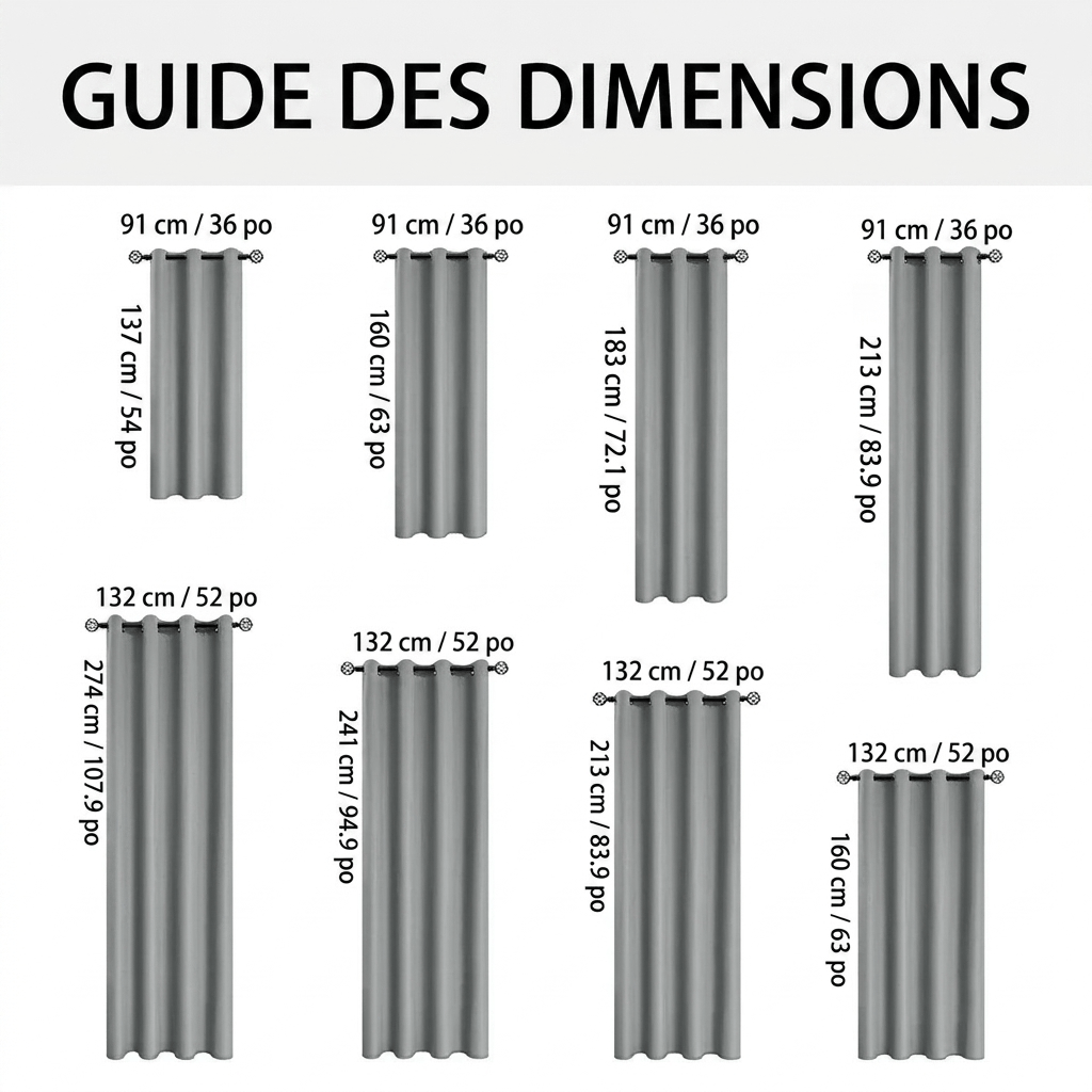 Double rideau occultant Névolis