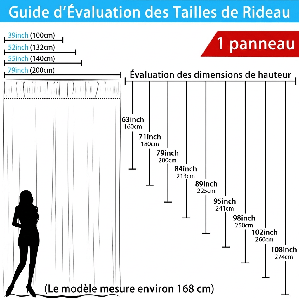 Rideau bohème Névolis