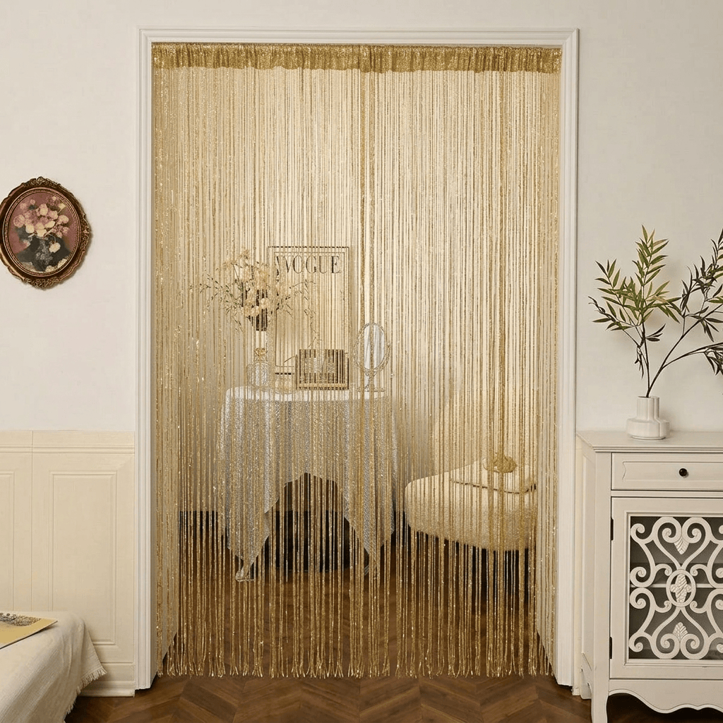 Rideau de perles pour porte Névolis