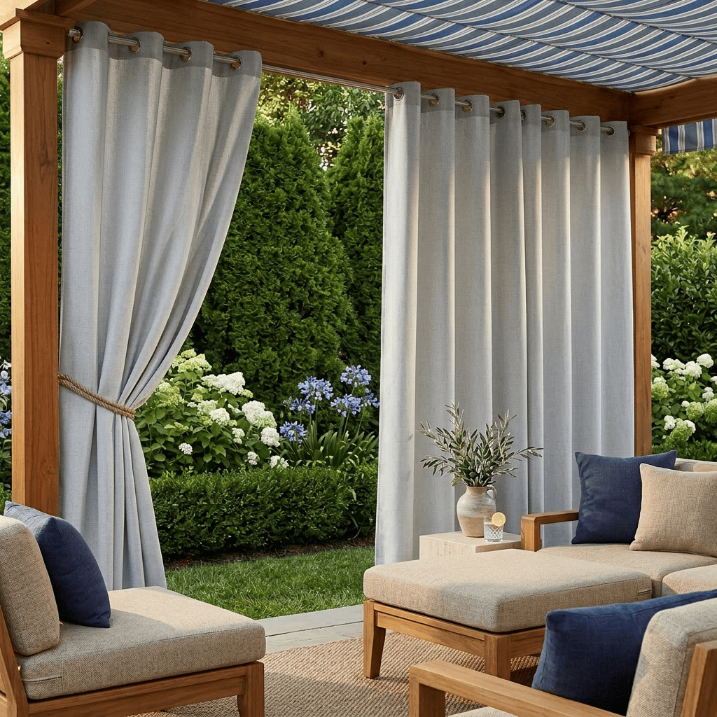 Rideau extérieur imperméable Névolis