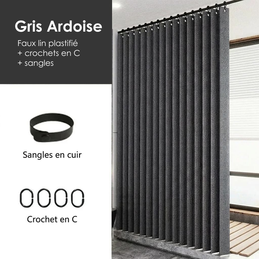 Rideau de douche moderne Névolis