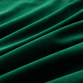Rideau aspect velours vert Névolis