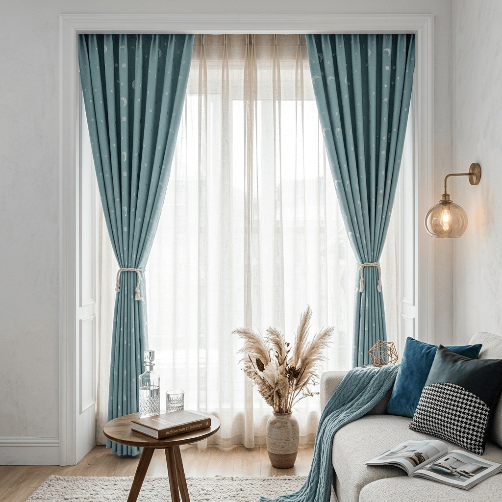 Rideau garçon chambre Névolis