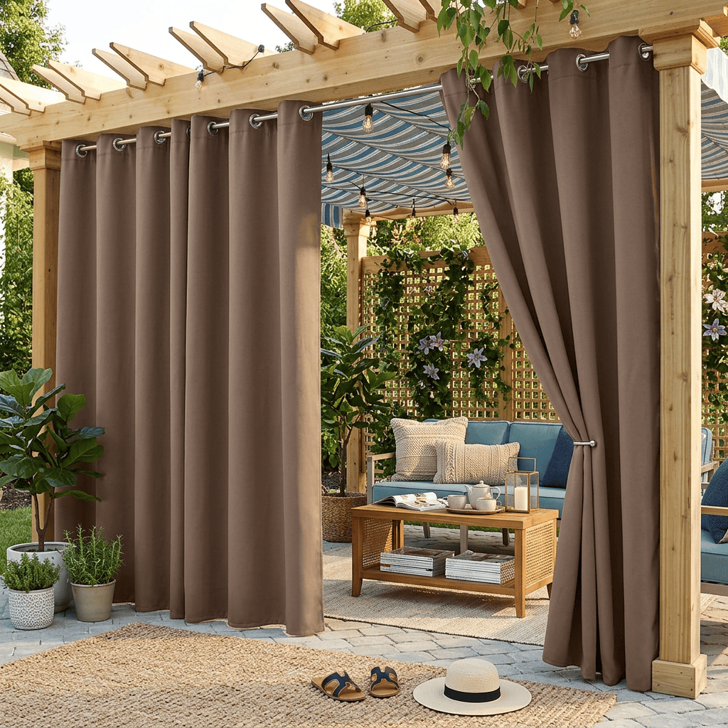 Rideau extérieur imperméable Névolis