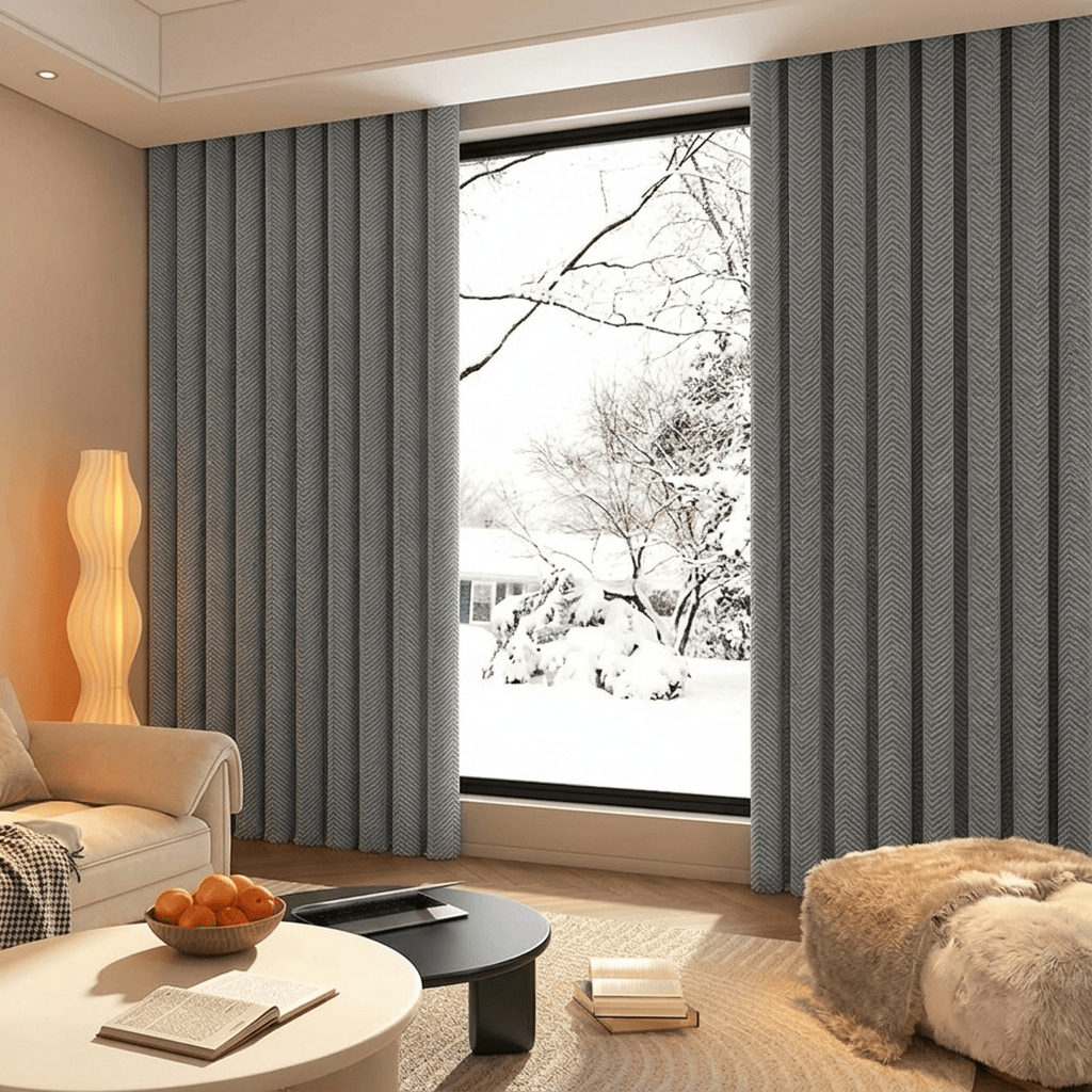 Rideau thermique anti-froid Névolis