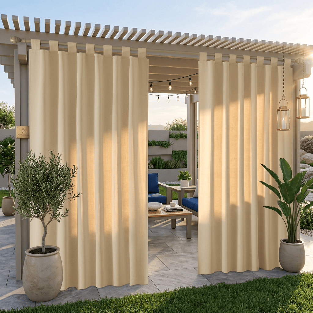 Rideau extérieur pour pergolas Névolis
