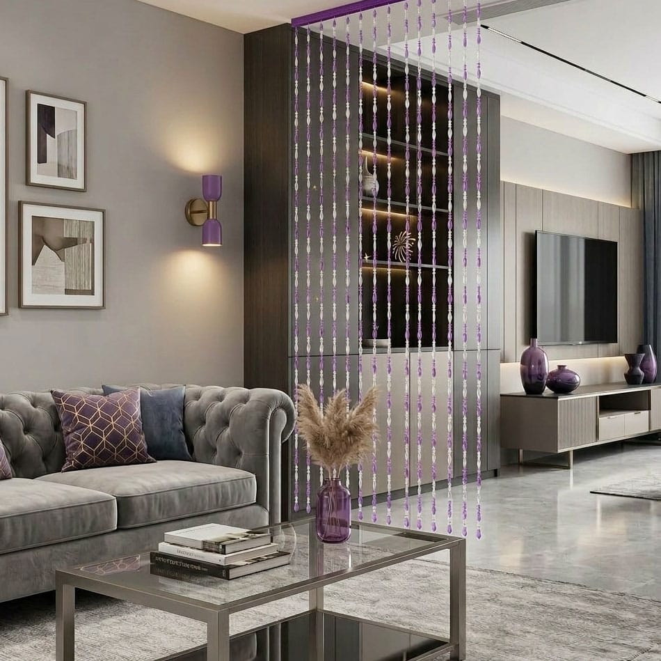 Rideau de perles vintage Névolis