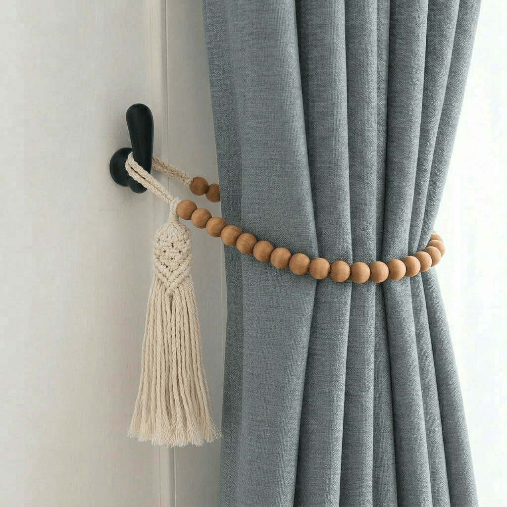 Crochet embrasse rideau Névolis